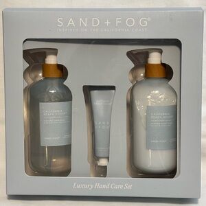 California Beach House Luxury Hand Care Set Sand + Fog NEW